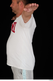 Louis dressed sports upper body white t shirt 0003.jpg